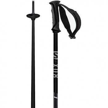 SALOMON X 08 Alpine Ski Poles, Unisex Adulto, Negro, 130 cm