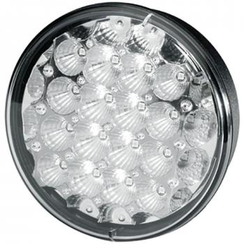 Piloto Trasero LED Hella 2SB 344 200-321 - 24V - Montaje Atornillado - Color Tulipa Transparente - Cable de 500mm - Conector con Extremos Abiertos