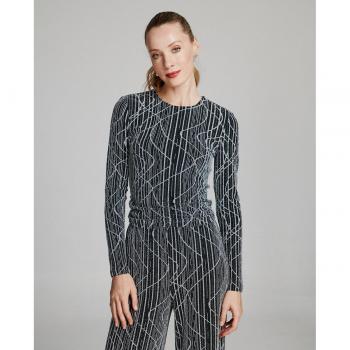 Vero Moda - Top entallado de mujer manga larga