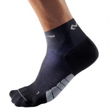 Mcdavid Active Runner Corto Calcetín, Unisex Adulto, Negro, XL