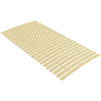 vidaXL Slatted Bed Base with 24 Slats 100x200 cm