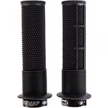 Agarraderas DMR Brendog DeathGrip Race - Sin Flange - Delgadas - Negras
