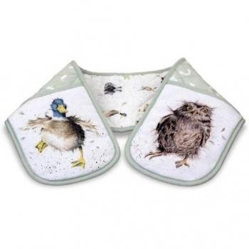 Portmeirion Group Wrendale by Royal Worcester - Guante Doble para Horno
