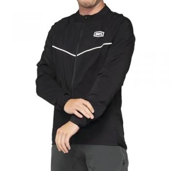 Chaqueta Corridor Stretch 100% Negra para Hombre
