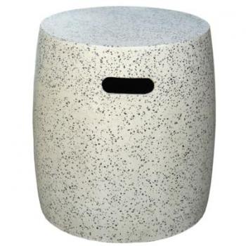 Taburete Terrazzo Negro 40 x 40 x 45 cm