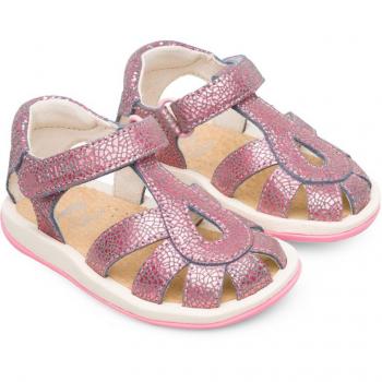 CAMPER Bicho - Sandals for First Walkers - Pink, Smooth Leather, Size 20 and Size 4