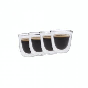Juego de 4 Tazas para Café Expreso de Doble Pared - La Cafetière