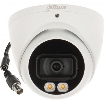 Cámara de seguridad CCTV Dahua HAC-HDW1509T-A-LED Torreta 5MP para interior y exterior, resolución 2880 x 1620 píxeles, instalación en techo o pared