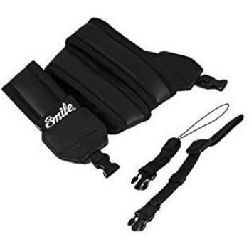 Smile 16016 La Nuit - Correa para camara reflex y mirrorless, Negro