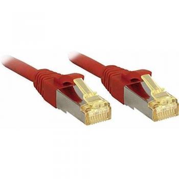 Cable de red Lindy 47295 Rojo 3 m Cat7 S/FTP (S-STP)