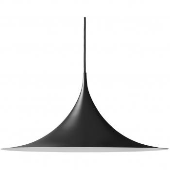 Semi Hängeleuchte Ø60 cm, matt schwarz