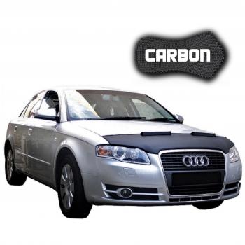 Black Bull Protector de Capo para Audi A4 B7 CARBON Protectores Capot Coche máscara Tuning