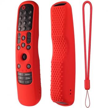 Caja de protección a prueba de caídas para control remoto de TV inteligente LG MR21GA / MR21GC, cubierta de silicona duradera y resistente a golpes