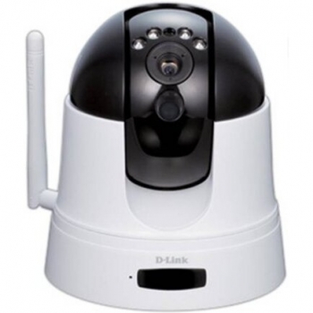D-Link DCS-5222L - Cámara de Seguridad con Visión Nocturna, Detección de Movimiento y Micrófono Integrado, Compatible con iOS y Android, Color Blanco