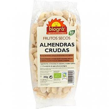 Biográ Almendras Crudas 200 Gr 200 Gramos Biográ 200 g