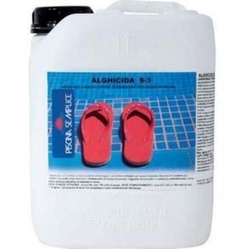 Alghicida Líquido Antialgas S3 para Piscina - 5 Litros