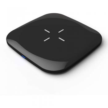 LTDNB Cargador Inalámbrico 10W Qi Wireless Carga Rápida Quick Charger Compatible con iPhone X / 8 Plus/iPhone XS/XS MAX/XR, Samsung S10 /S10e /Note9 /S9 / S8 Plus /S8-Negro