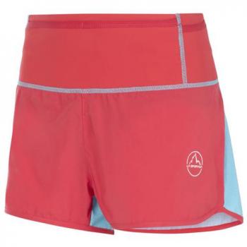 Pantalones cortos de trail running La Sportiva Vector Short mujer (Malibu Blue/Hibiscus)