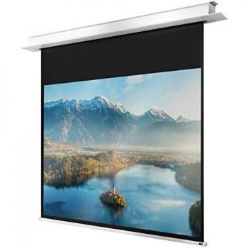Pantalla de Proyección Eléctrica Empotrable Celexon Professional Plus 240 x 180 cm, Formato 4:3, Motorizada, Instalación en Techo