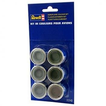 Revell - 32343 - Accesorio de la Muestra - Aviones Colores 6 potenciómetros