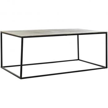 Mesa de Centro Metal Aluminio (111,7 x 61 x 43 cm)
