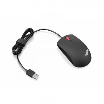 Lenovo 0B47153 USB Óptico 1600DPI Ambidextro Negro - Ratón