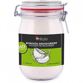 Aceite de coco orgánico mituso, insípido