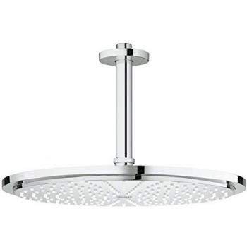 Grohe 26067000 26067000-Alcachofa Fija, Cromo Cosmopolitan 310 Conjunto Ducha Mural 9,5,