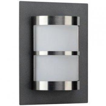 Aplique de Exterior Armonioso Adonia con E27 75W Anthracita