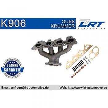 Colector de escape LRT K906 - Sistema de escape de alto rendimiento