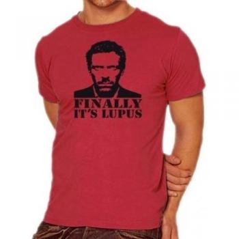 Touchlines Dr House - Camiseta, tamaño L, color brickred