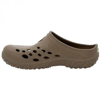 Muckster Lite Men's EVA Clog Slippers - Lightweight Waterproof Brown Footwear