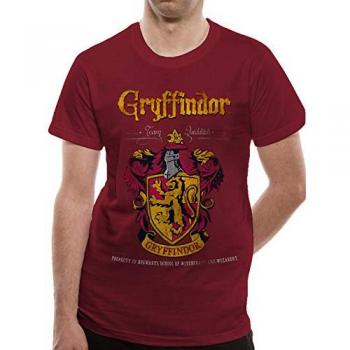 T-Shirt (Unisex-Xl) Gryffindor Quidditch (Red)