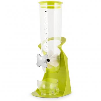 HOME 9026 Mueble de Mesa dispensador de Cereales de poliestireno de Color Verde, Multicolor, One Size