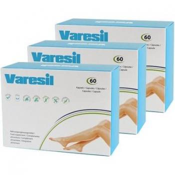 Pastillas Varesil 3x60 cápsulas para la salud venosa