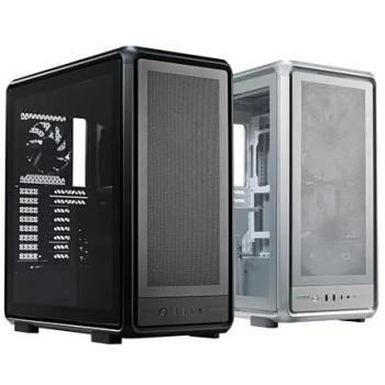 Caja Cooler Master MasterFrame 500 Mesh ARGB Midi Tower, Aluminio, Transparente, Soporta E-ATX y GPU de 390 mm