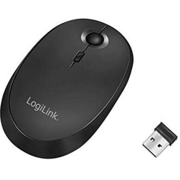 Ratón Óptico Inalámbrico Dual Bluetooth 2.4 GHz, 800/1200/1600 dpi, Negro