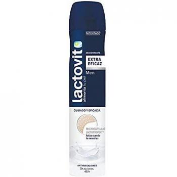 Desodorante Extra Eficaz Men, 0% Alcohol, Anti-Irritaciones y 48H de Eficacia