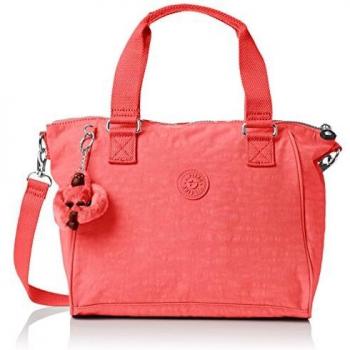 Kipling Amiel Bolso Bandolera, Color Rosa