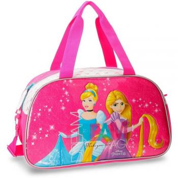 Disney Princess Bolsa de Viaje, 44 cm, 24.2 Litros, Rosa