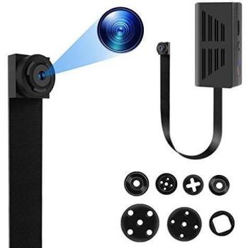 Amyway Cámaras Espía Oculta 1080P DIY Portátil Encubierta Niñera Seguridad del Video con Detección de Movimiento para el hogar,Coches,Aviones no tripulados,la Oficina