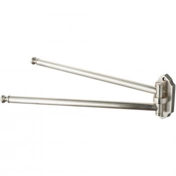 Haceka Vintage Toallero Orientable, Metal, Gris, 37.5x10x10 cm