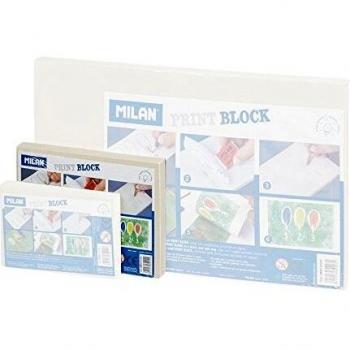 Milan - Plancha de grabradoPrint Block mediana