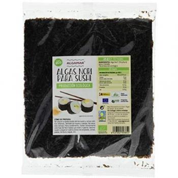 Algamar Alga Nori Sushi 10 Hojas 25 G Delialga
