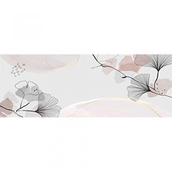 Alfombra de Vinilo Jardín Zen Multicolor 66x180 cm, Grosor 2,8 mm, Libre de Ftalatos