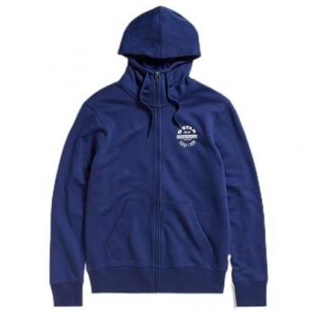 G-Star Zip 2 Hooded Sweatshirt - Imperial Blue, Men's XL