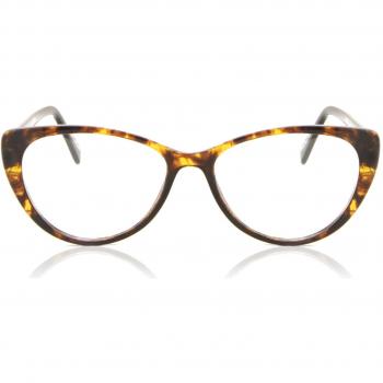 Cat Eye Full Rim Plastic Women's Prescription Glasses Tortoiseshell Size 52 - Blue Light Block Available - SmartBuy Collection