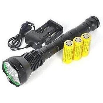 9t6 11000lm 9x XM-L T6 LED de luz de la antorcha linterna tš¢ctica