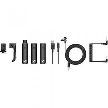 Kit de Micrófono Inalámbrico Digital Portátil Sennheiser XSW-D para ENG con Rango de 75m y Batería de 5 Horas