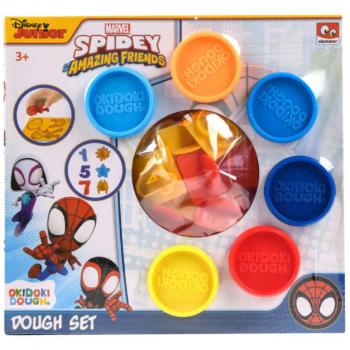 Set de manualidades de plastilina y moldes de Spiderman